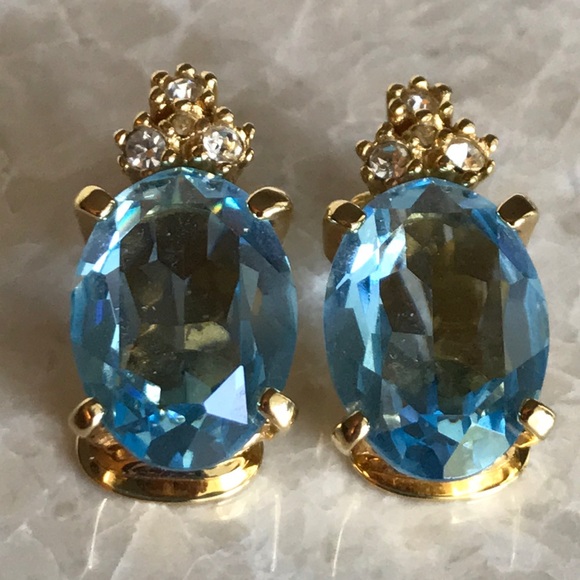 Dior Jewelry - Dior earrings topaz stone authentic 100%